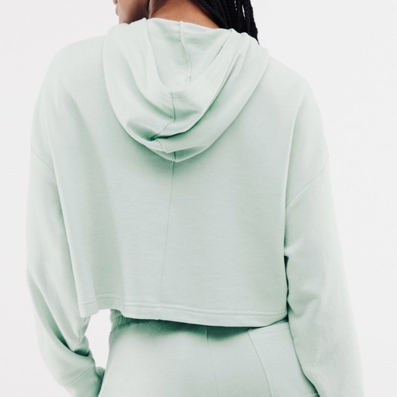 Mint Green Women's Hoodie and Joggers Set - Picture 3 of 17